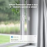 Drahtloses alarmanlage Wohnung,GSM/WiFi komplettes alarmsystem mit 120-dB-Alarmsirene, intelligenter Fernbedienung, LCD-Display, Sprachansage, Sicherheit für Zuhause, Büro - 4