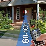 Hendun Kabelloser Tür-Alarm mit Fernbedienung, Diebstahlschutz-Fensteralarm, Kontaktsensoralarm, Innenpool Tür-Alarm, Einstiegsglocke - 4