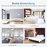 Türstopper Alarm, Türstopper mit Rutschfestem Gummi und Alarm, Alarm Keil für Tür mit 120dB (2Packung) - 7