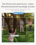Baseus Security Überwachungskamera Aussen Akku 210Tage, 2K HD, 145 Grad, IP67 Wetterfest, Nachtsicht, Kamera Überwachung Kabellos WLAN mit Lokal Speicher, Menschen und Bewegungsmelder - N1 2-Cam Kit - 5
