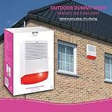 ELRO ADS1F Dummy Alarmsirene - Attrappe - mit blinkendem LED-Licht - 2