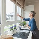ABUS Abschließbarer Fenstergriff FG300A AL0125 - Fensterknauf mit Druckzylinder und Alarmfunktion, gleichschließend - ABUS-Sicherheitslevel 7 - 71899 - Weiß - 5