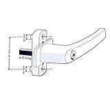 OLYMPIA FGS 100 Abschließbarer Fenstergriff - 7