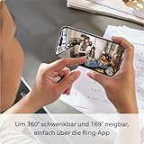 Bewegliche Ring-Innenkamera (Pan-Tilt Indoor Camera) von Amazon | Plug-in-Sicherheitskamera für Haustierbesitzer | 360° schwenkbar, 169° neigbar | 30 Tage Ring Protect - 2
