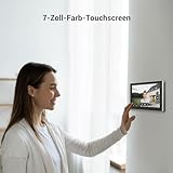 EZVIZ 2K Video Türklingel Kit mit Türsprechanlage & Doppelten 7-Zoll-Farb-Touchscreens, KI Personenerkennung und Zwei-Wege-Audio, Gegensprechanlage mit Türöffner, Dualband-WLAN, HP7 2-Familien-Kit - 6