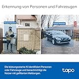 TP-Link Tapo D230S1 Video-Türklingel Akku (Video Doorbell), Türklingel mit Kamera, 2K 5MP, Farbe Nachtsicht, ultrabreiten Sichtfeld, herausnehmbare Batterie, KI-Erkennung, Mit Chime - 7