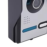 Video Türsprechanlage Türklingel Intercom System, Türsprechanlage mit 7 Zoll 2-Monitor 1-Kamera Für 1-Familienhaus, Farb-TFT-LCD IR-Kamera Nachtsicht, Elektroschloss-Steuerfunktion - 9