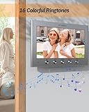 TMEZON Video Türsprechanlage mit Türöffner, 2-Draht Kabel, 7-Zoll-Farbmonitor mit HD-Türklingelkamera, 2-Wege-Audio, Nachtsicht,16 Klingeltöne, Unterstützt 2 Schlösser,für 1 Familie - 6