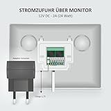 ELRO DV4000-2 Video-Türsprechanlage Kit │ 2 Wohnungen │ 1080P Full HD Kamera mit Nachtsicht │ 4-Draht Kabel │ 16 Klingeltöne - 7