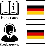 ELRO DV4000-2 Video-Türsprechanlage Kit │ 2 Wohnungen │ 1080P Full HD Kamera mit Nachtsicht │ 4-Draht Kabel │ 16 Klingeltöne - 8