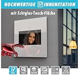 m-e Vistadoor Vistus Video-Türsprechanlage | Aluminium Außenstation für 1-Familienhaus | 7“ Innenstation | iP Türklingel mit Kamera | 4-Draht Freisprechanlage Video Sprechanlage Einfamilienhaus - 5