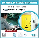 m-e Vistadoor Vistus Video-Türsprechanlage | Aluminium Außenstation für 1-Familienhaus | 7“ Innenstation | iP Türklingel mit Kamera | 4-Draht Freisprechanlage Video Sprechanlage Einfamilienhaus - 7
