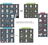 m-e Vistadoor Vistus Video-Türsprechanlage | Aluminium Außenstation für 1-Familienhaus | 7“ Innenstation | iP Türklingel mit Kamera | 4-Draht Freisprechanlage Video Sprechanlage Einfamilienhaus - 8