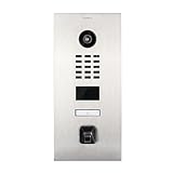 DoorBird D2101V Türstation mit ekey sLine Fingerprint (Edelstahlgehäuse, Fingerprint Schwarz, Controller), Sprechanlage mit biometrischer Zutrittslösung zur Unterputzmontage, 15 W, 15 V, Edelstahl V4A - 5