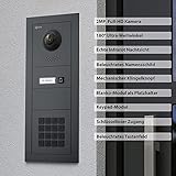 Goliath Hybrid | IP | Full-HD Video Türsprechanlage | App | 1-Fam | 1 x Full-Touchscreen 10