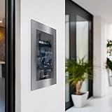 Metzler® Videosprechanlage mit Gesichtserkennung und Türöffner in Edelstahl – Full-HD-Kamera mit Nachtsicht, App-Steuerung, vandalismussicheres Touchdisplay – 1–500 Parteien – SDM10X - 4