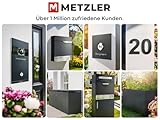 Metzler® Videosprechanlage mit Gesichtserkennung und Türöffner in Edelstahl – Full-HD-Kamera mit Nachtsicht, App-Steuerung, vandalismussicheres Touchdisplay – 1–500 Parteien – SDM10X - 7