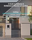 EZVIZ 2K Video Türklingel mit Kamera, Türsprechanlage mit 7