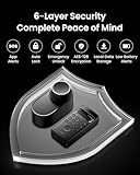 SwitchBot WLAN Smart Lock Ultra mit Keypad Vision, 3D-Gesichts-/Fingerabdruckerkennung, Elektronisches Türschloss mit Aufladbarem Akku, Öffnen per Gesicht, Fingerprint, Code, Alexa, unterstützt Matter - 9