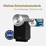 Nuki Smart Lock Pro (4. Generation), smartes Türschloss mit WLAN und Matter für Fernzugriff, elektronisches Türschloss macht das Smartphone zum Schlüssel, mit Akku Power Pack, schwarz - 6