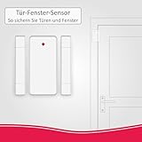 ELRO AS90S Home+ Smart Alarmanlage-WiFi-GSM Funktion-Bestens getestet-Mit Basisstation, Bedieneinheit, Bewegungsmelder, 3X Tür-/Fensterkontakt und Funk Key Ring, Komplettes Set - 13