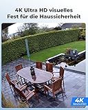 Reolink 4K Smarte PoE Überwachungskamera Aussen mit Personen-/Fahrzeugerkennung, 8MP IP Kamera mit Audio und microSD Kartensteckplatz, IR Nachtsicht, IP67 Wasserfest, Zeitraffer, RLC-810A - 2
