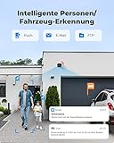 Reolink 4K Smarte PoE Überwachungskamera Aussen mit Personen-/Fahrzeugerkennung, 8MP IP Kamera mit Audio und microSD Kartensteckplatz, IR Nachtsicht, IP67 Wasserfest, Zeitraffer, RLC-810A - 3