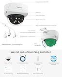 Reolink 16MP UHD 180° Panorama Dual-Objektiv Überwachungskamera, Bewegungsverfolgung, Farbnachtsicht, Spotlight, Smart-Erkennung & Alarme, Zwei-Wege-Audio, IK10 Vandalismussicher, IP67, Duo 3V PoE - 6
