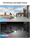 ZOSI 1080P Full HD Verkabelt Video Überwachungskamera Set Aussen mit 2TB HDD, 8CH H.265+ DVR, 8X 2MP Outdoor Kamera mit BNC Kabel, Bewegungserkennung - 2