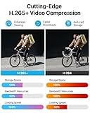 ZOSI 1080P Aussen Verkabelt Überwachungskamera Set mit 1TB HDD, 8CH H.265+ DVR, 4X 2MP Kabelgebunden Outdoor Bullet Kamera mit BNC Kabel, 24/7 Videoaufzeichnung - 2