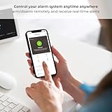 XNY 4G Alarmanlage Haus, WLAN Drahtloses Alarmanlage Wohnung mit APP-Benachrichtigung, 24 Stück(5 Bewegungsmelder, 10 Fenster Tür Sensoren, Fernbedienungen, Alarmsirene), Funktioniert mit Alexa - 6