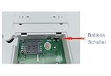GSM/WLAN Alarmanlagen Komplettsystem, TECPEAK Alarmanlage Haus, Haussicherheits Set inkl Außensirene, Kabellos, Batteriebetrieben - 5