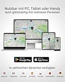 PAJ GPS - Allround Finder 4G - GPS-Tracker für Auto, Motorrad, Fahrzeuge, Kinder, Senioren & Demenz - Sprachnachrichten - Echtzeit-Ortungsgerät mit SOS-Notrufknopf - bis 40 Tage Akkulaufzeit - 6