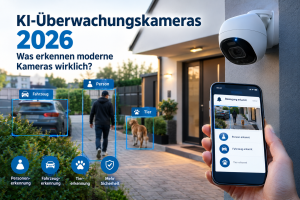 KI-Überwachungskameras was sie alles können und was Sie damit dürfen.