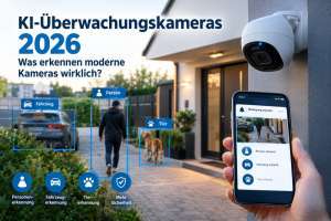 KI-Überwachungskameras was sie alles können und was Sie damit dürfen.